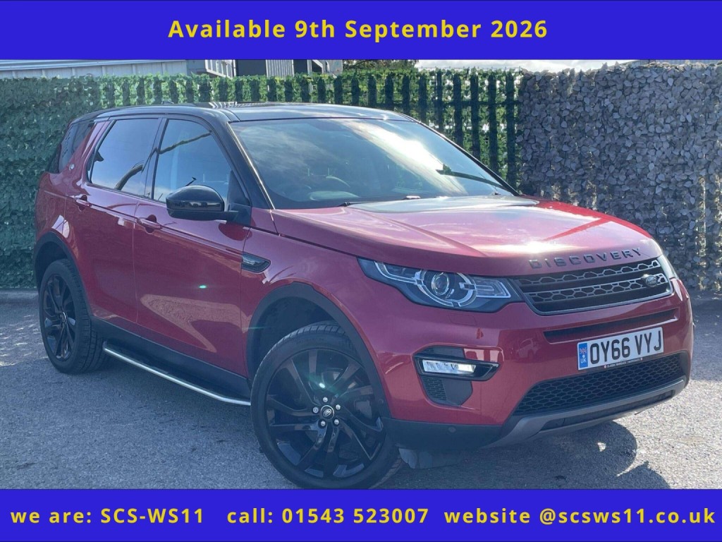 2016 Land Rover Discovery Sport